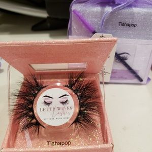 3D mink lashes "Tishapop"